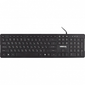 Клавиатура C-KB002 черная, USB, 104кн BT-JKB-001/C-KB002