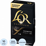 Кофе в капсулах L'OR Espresso Ristretto, 10шт/уп