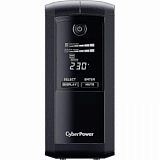 ИБП CyberPower VP1000EILCD лин.-инт. 1000ВА/550Вт USB/RS-232/RJ11/45 6xС13
