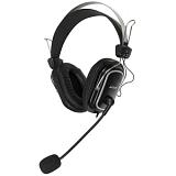 Гарнитура A4Tech HS-50 черный 2.4м мониторные