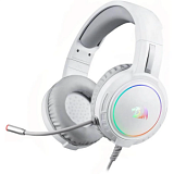 Гарнитура Redragon H270-W (70708) Mento RGB, 3.5мм, белая