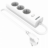 Сетевой фильтр Philips CHP2135WB/51 3р/3м, 10А, белый