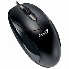 Мышь компьютерная Genius Xscroll V3, оптическая, 1000 DPI, 1.5 м, черный