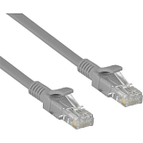 Патч-корд ExeGate UTP-RJ45-RJ45-5e-30M-GY, UTP, cat.5e, 30м, серый