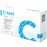 Тест Экспресс на антиген 2в1, Covid-19+грипп А/В, C-test, 25шт/уп