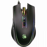 Мышь компьютерная A4Tech Bloody Q81 Curve черн. оптическая 3200dpi USB 7but