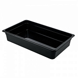 Гастроемкость Restola полипроп 1/1х4'' (100мм) 530х325 черная, 422100113
