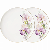 Набор тарелок обеденных Lefard Irises 2 шт. 25,5 см , 590-497