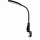 Светильник Camelion KD-837  C02, черный, LED, 7W, 230В, сенс.рег.,USB 13885