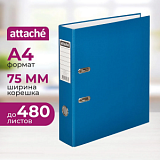 Папка-регистратор  75мм, cиний, ПБП1, карм.кор