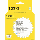 Картридж струйный T2 №123XL (IC-HF6V18A)  цв. для HP DJ 2130/2620/3630