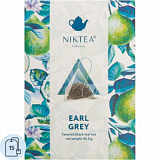 Чай черный в пирамидках NIKTEA Эрл Грей, 15х2,7гр
