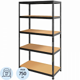 Стеллаж металлический SBL 180KD/120x45/ 5 полок