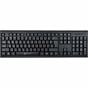 Клавиатура Oklick 120M USB черная