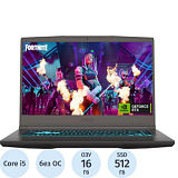 Ноутбук MSI B12VE-1294XR(9S7-16R831-1294)i5-12450H/16G/512SSD/RTX/15.6/NoOS