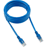 Патч-корд UTP Cablexpert PP12-3M/B кат.5e, 3м, синий