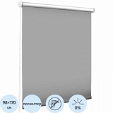 Рулонная штора SKR, Blackout, LUX 98x170 графит