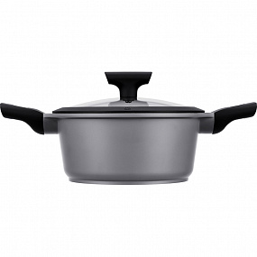 Кастрюля 2.3л с крышкой 20см Linea MODERNO (индукция) 93-AL-MD-4-20