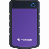 Портативный HDD Transcend StoreJet 25H3 2Tb 2.5, USB 3.0, фиол, TS2TSJ25H3P