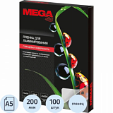 Пленка для ламинирования Promega office А5 154х216, 200мкм 100шт/уп