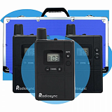 Радиогид Radiosync SGTR03 система на 25 экскурсантов с докстанцией и кейсом