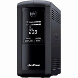 ИБП CyberPower VP1000ELCD лин.инт., 1000ВА/550Вт, 4xEURO
