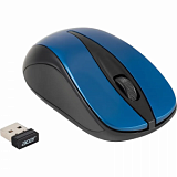 Мышь компьютерная Acer OMR132 син/черн. оптич. 1000dpi/2but беспровод. USB