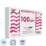 Конверт белый С5 декстрин OfficePost 162х229 100шт/уп/2502