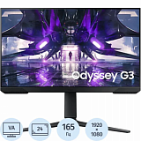 Монитор Samsung Odyssey G3(LS24AG320NIXCI)24/FHD/VA/165Hz/250cd/1ms/HDMI/DP