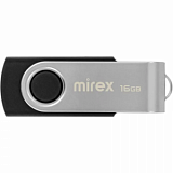 Флеш-память Mirex USB SWIVEL BLACK 16Gb (13600-FMURUS16 )