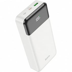 Внешний аккумулятор HocoJ102A COOL FIGURE WHITE 20000mAh QC/PD USB-A/USB-C