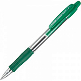 Ручка шариковая автомат. BPGP-10R-F G SUPER GRIP зеленого цвета