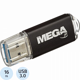 Флеш-память Promega Jet 16GB USB3.0  черный, металл, под лого NTG358U3016GB