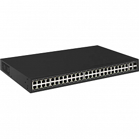 Коммутатор Osnovo SW-64822(700W) (L2) 50x100Мбит/с 2xКомбо 48PoE неупр