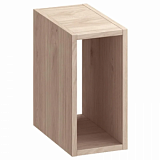 Стеллаж SP_ Step 1/2К 18x32x36 см, дуб