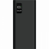 Внешний аккумулятор PERO PB06 20000 mAh,Li-Pol,output USB-C + 2USB-A,черный