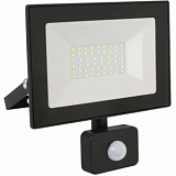 Прожектор светодиодный Ultraflash LFL-3002S C02 30Вт, 6500К черный (13330)