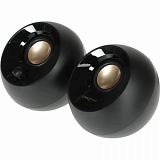 Колонки Creative Pebble MF1680 2.0 черный 4.4Вт (51MF1680AA000)