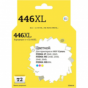 Картридж струйный T2 CL-446 XL (IC-CCL446XL)  цв. для Canon PIXMA MG2440