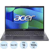 Ноутбук Acer EX215-56-51ZG(NX.EHWCD.003)Core 5 120U/16Gb/1Tb SSD/15.6/noOS