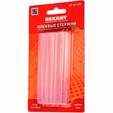 Стержень клеевой REXANT d7.4х100мм прозрачные, 12шт. (09-1010)