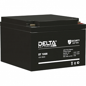 Батарея для ИБП Delta DT 1226 12В/26. болт М6(167x175x126мм)