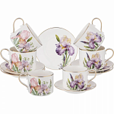 Набор чайный Lefard Irises на 6 пер. 12 пр. 300 мл, 590-470