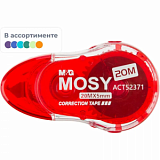 Корректирующая лента M&G Mosy 5мм x 21м, цвет в ассортименте, в блистере