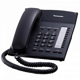 Телефон проводной Panasonic KX-TS2382RUB чер(KX-TS2382RUB)