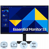 Монитор Samsung (LS27C314EAIXCI)27/FHD/IPS/75Hz/250cd/5ms/HDMI/VGA