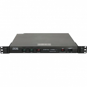 ИБП Powercom King Pro KIN-600AP RM, Line-Int, 600VA/480W, Rack 1U,5xC13