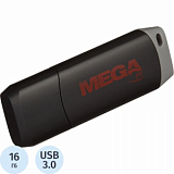 Флеш-память Promega Jet 16GB USB3.0/черн пластик/под лого NTU181U3016GBK