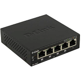 Коммутатор D-Link DES-1005P/B1A 10/100Base-TX функция энергосбер. 4xPoE