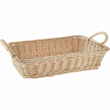Корзина для хлеба прямоуг. 44х34 см. h=16 см. беж. MGprof  75319